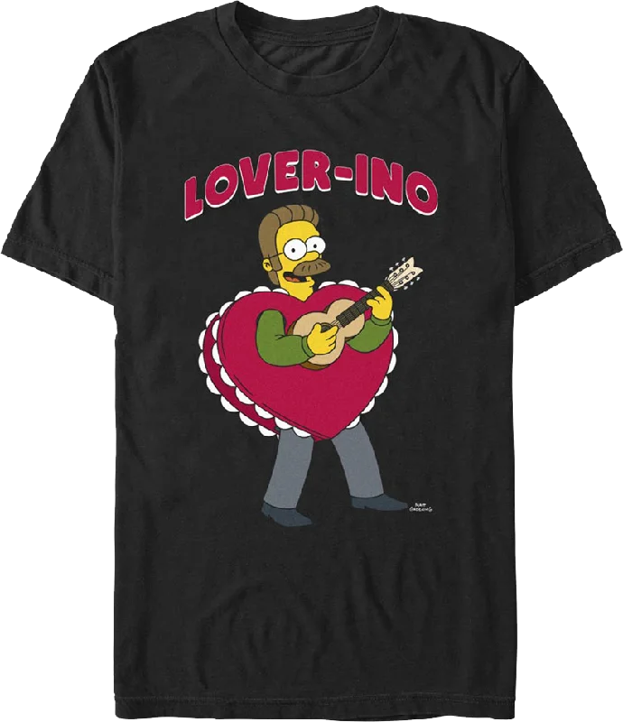 Ned Flanders Lover-ino Simpsons T-Shirt