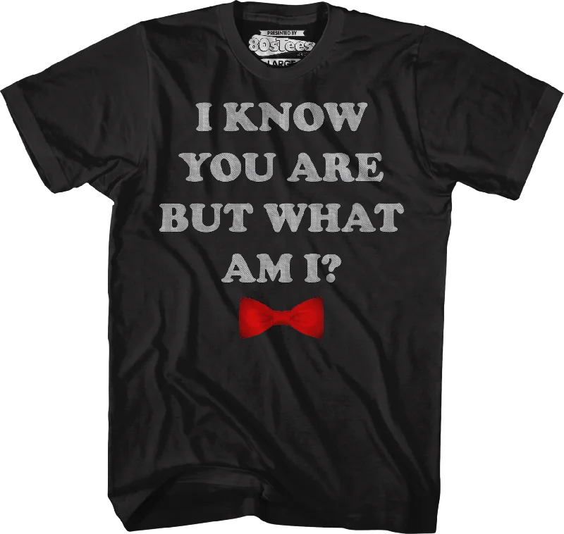 I Know You Are But What Am I Pee-Wee Herman T-Shirt