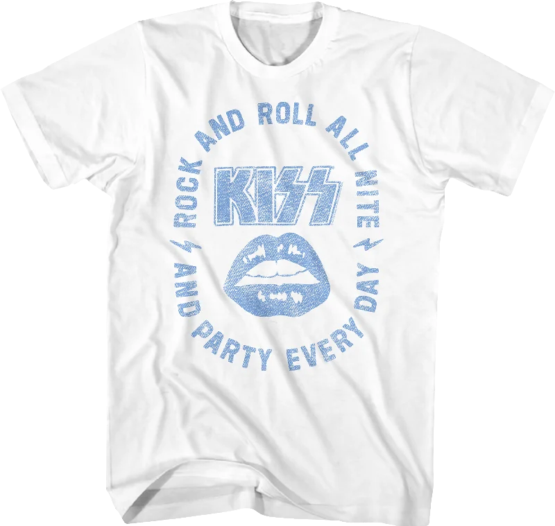 Rock And Roll All Nite And Party Every Day KISS T-Shirt