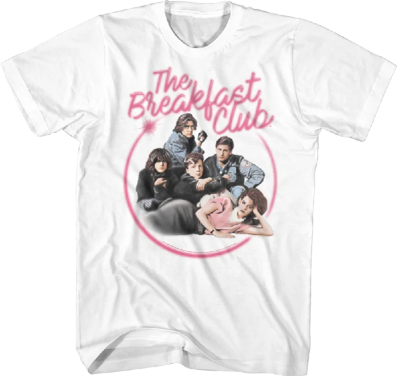 Airbrush Breakfast Club T-Shirt