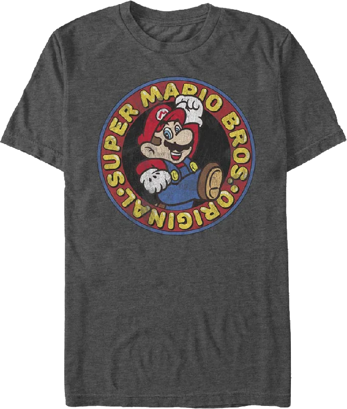 Super Mario Bros. Original Circle Nintendo T-Shirt