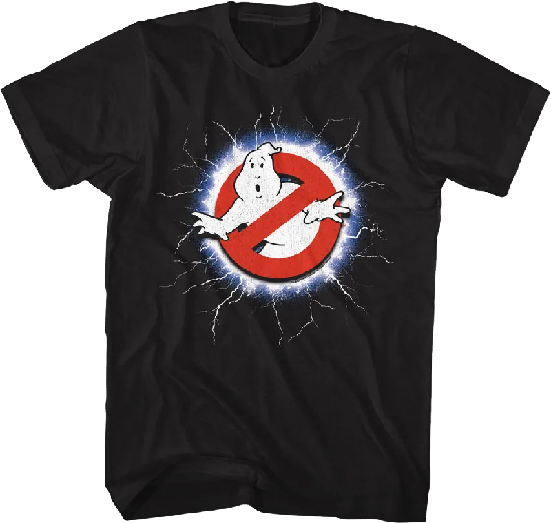 Lightning Logo Real Ghostbusters T-Shirt