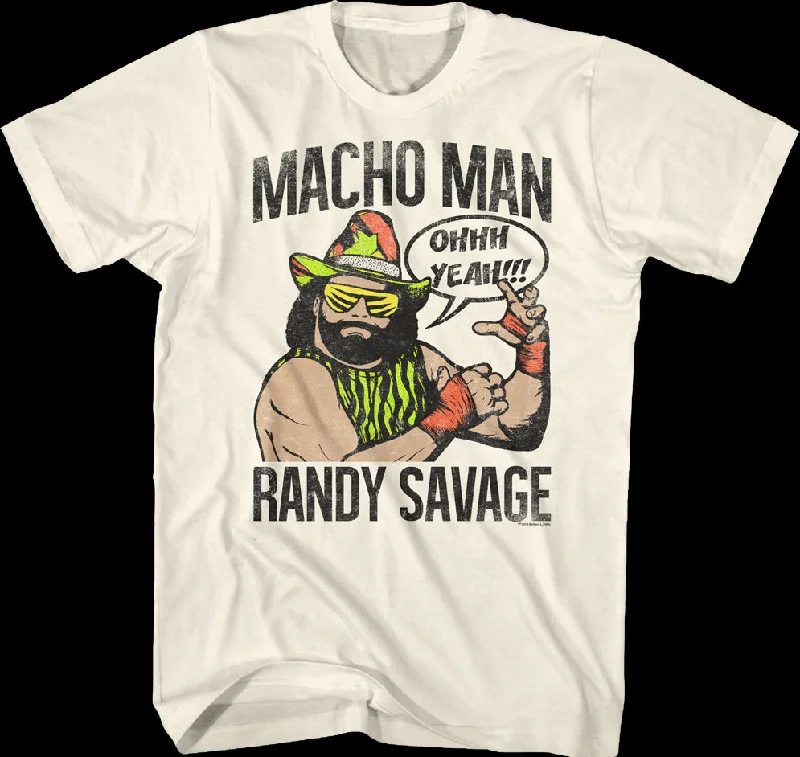 Vintage Ohhh Yeah Macho Man Randy Savage T-Shirt