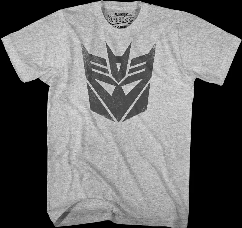 Distressed Decepticons Logo Transformers T-Shirt