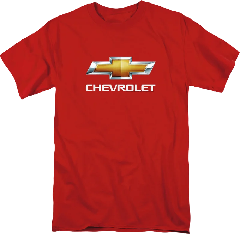 Red Classic Logo Chevrolet T-Shirt