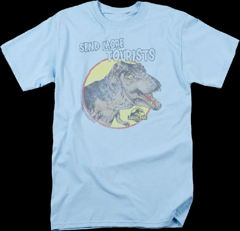 Send More Tourists Jurassic Park T-Shirt