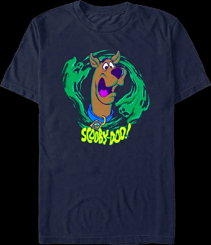 Green Ghosts Scooby-Doo T-Shirt