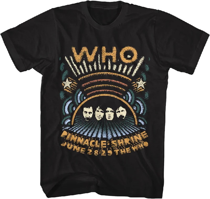 Pinnacle-Shrine Concert The Who T-Shirt