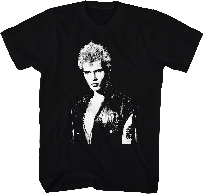 Black and White Billy Idol T-Shirt