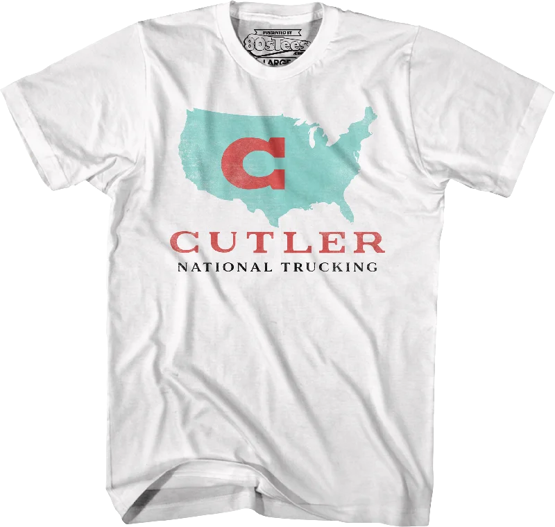 Cutler National Trucking Logo Over The Top T-Shirt