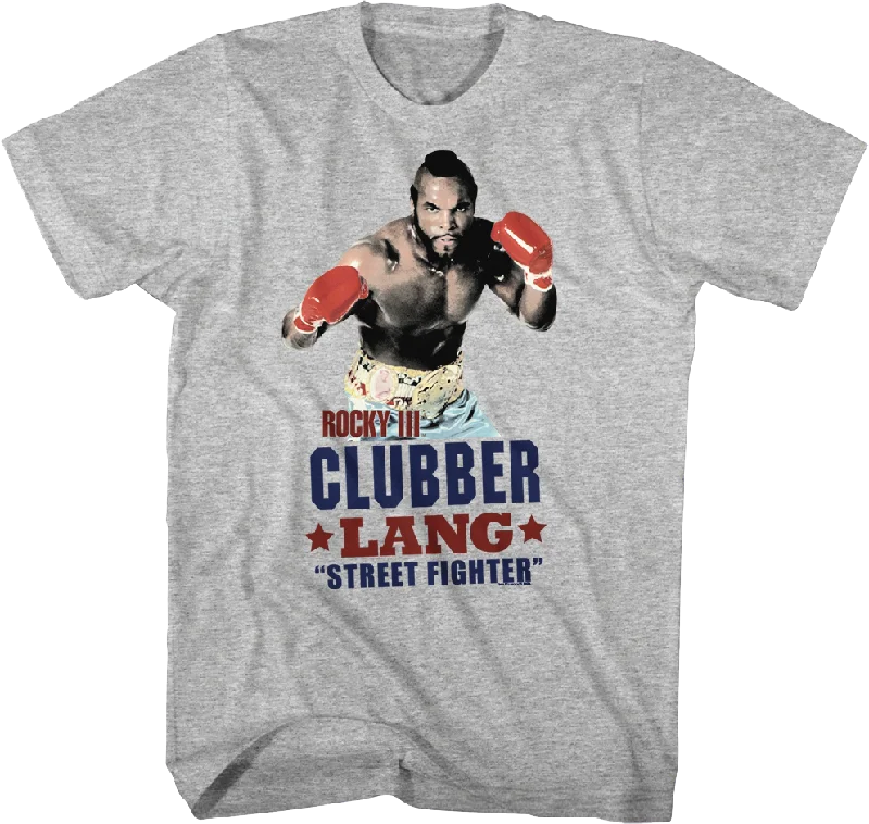 Clubber Lang Street Fighter Rocky III T-Shirt