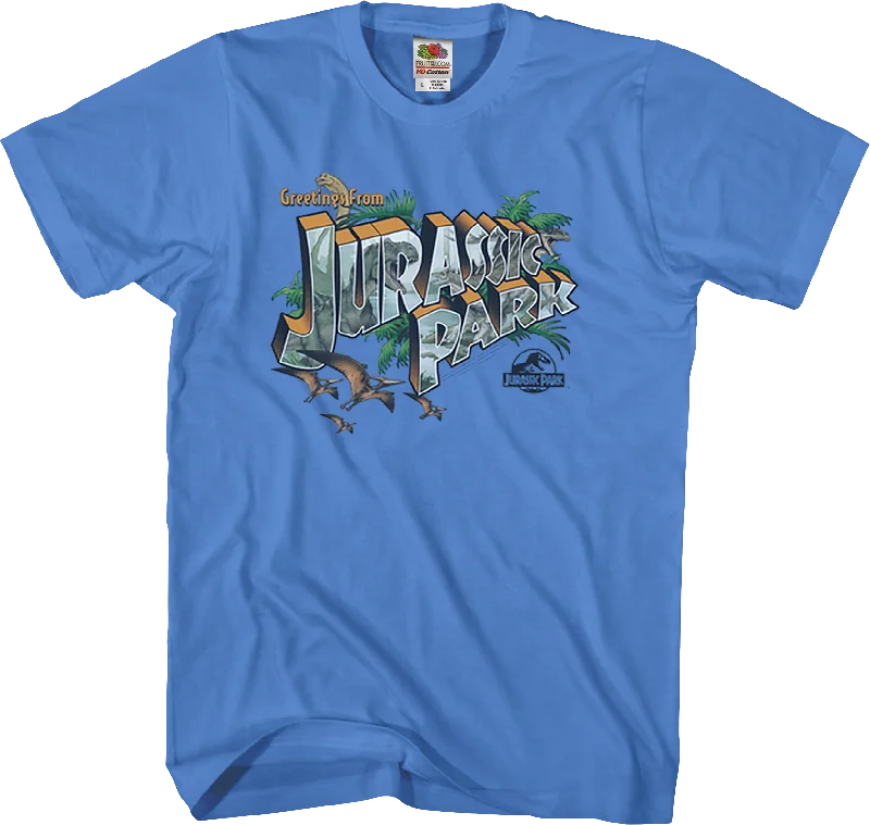 Greetings From Jurassic Park T-Shirt