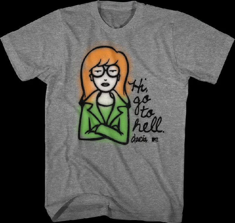 Go To Hell Daria T-Shirt