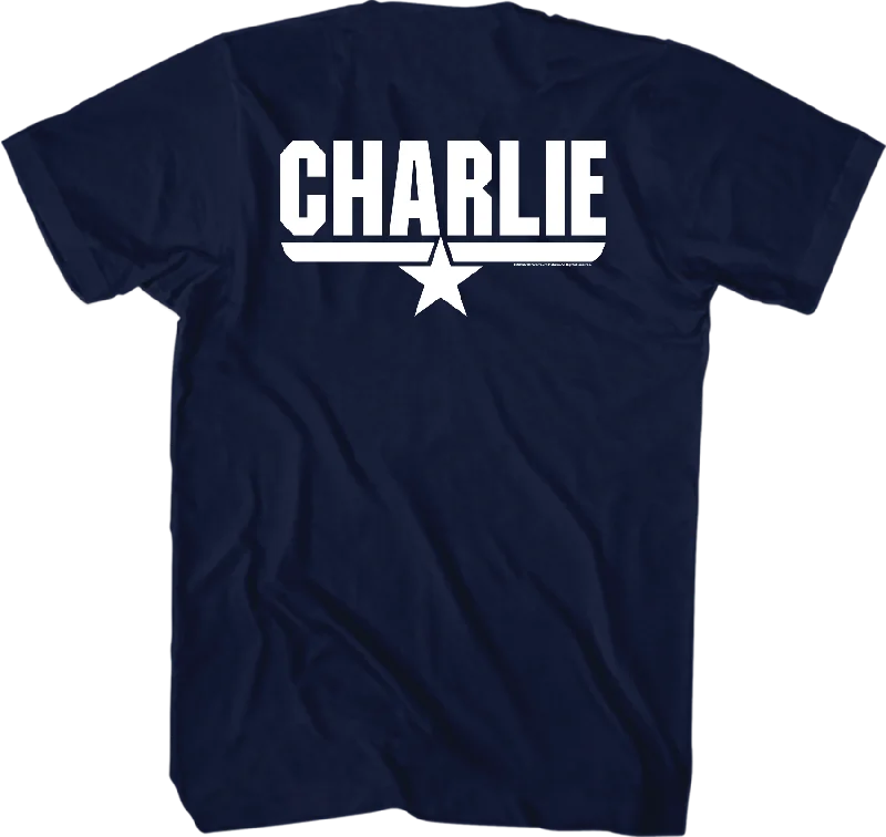 Adult Charlie Top Gun T-Shirt