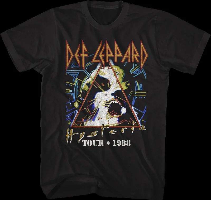 Black Hysteria Tour Def Leppard T-Shirt