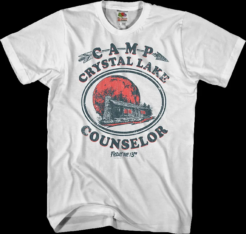 Camp Crystal Lake Counselor Friday the 13th T-Shirt