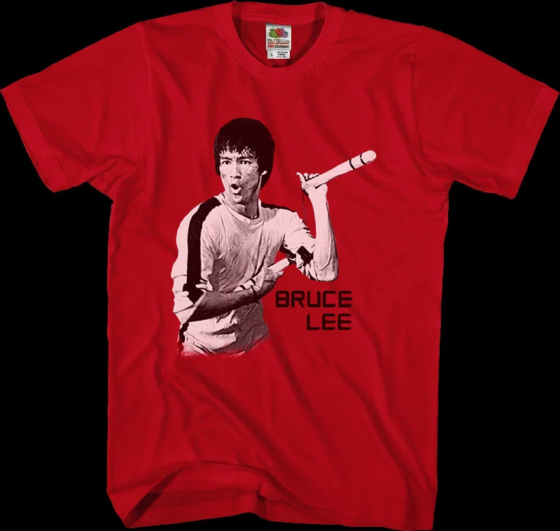 Nunchucks Bruce Lee T-Shirt