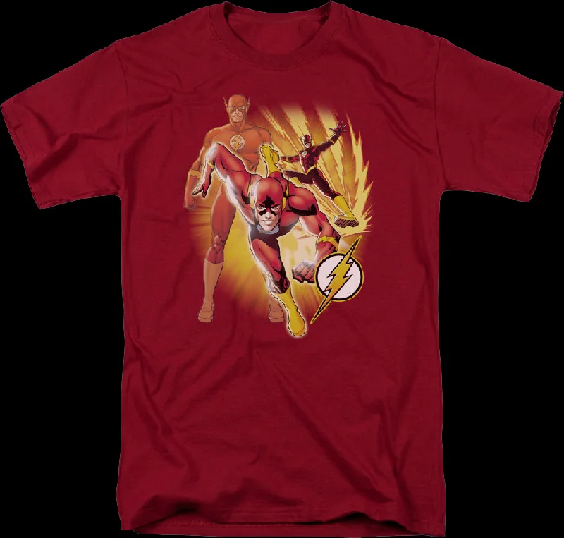 The Flash Collage DC Comics T-Shirt