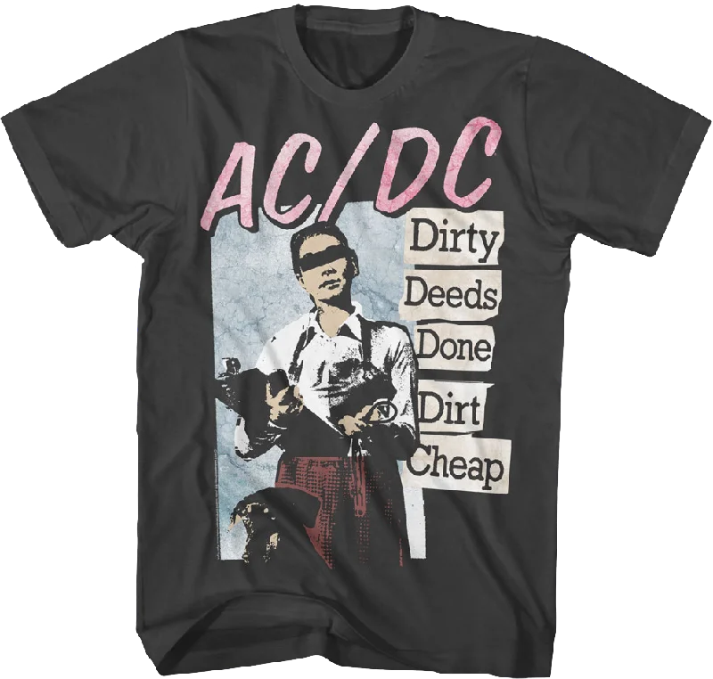 Dirty Deeds Done Dirt Cheap ACDC T-Shirt