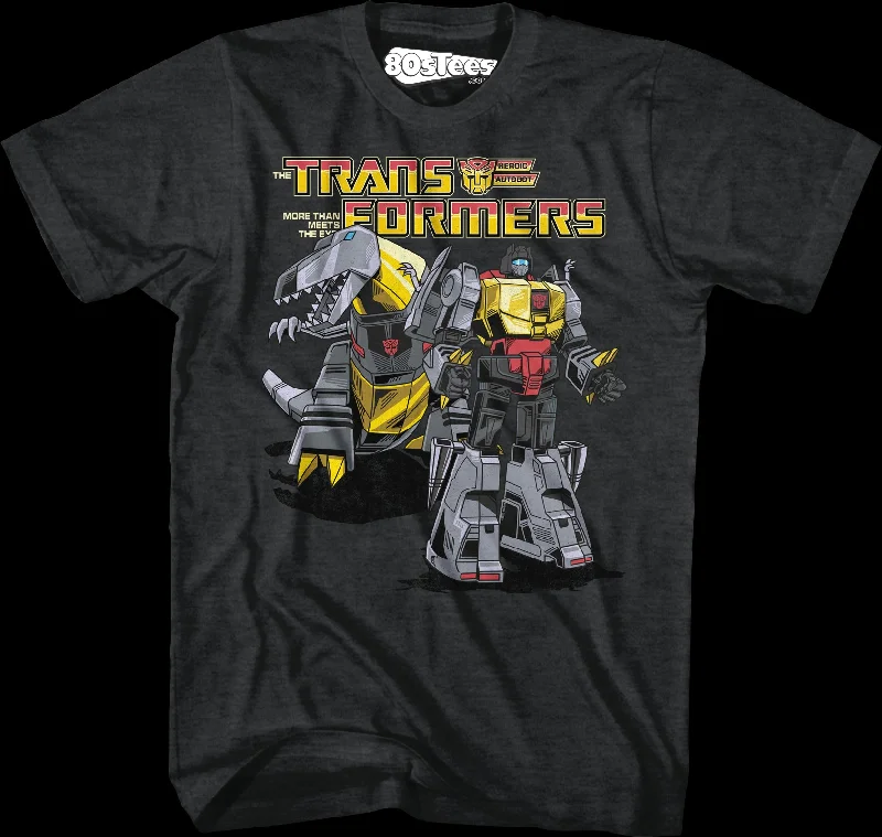 Grimlock Robot And Dino Modes Transformers T-Shirt