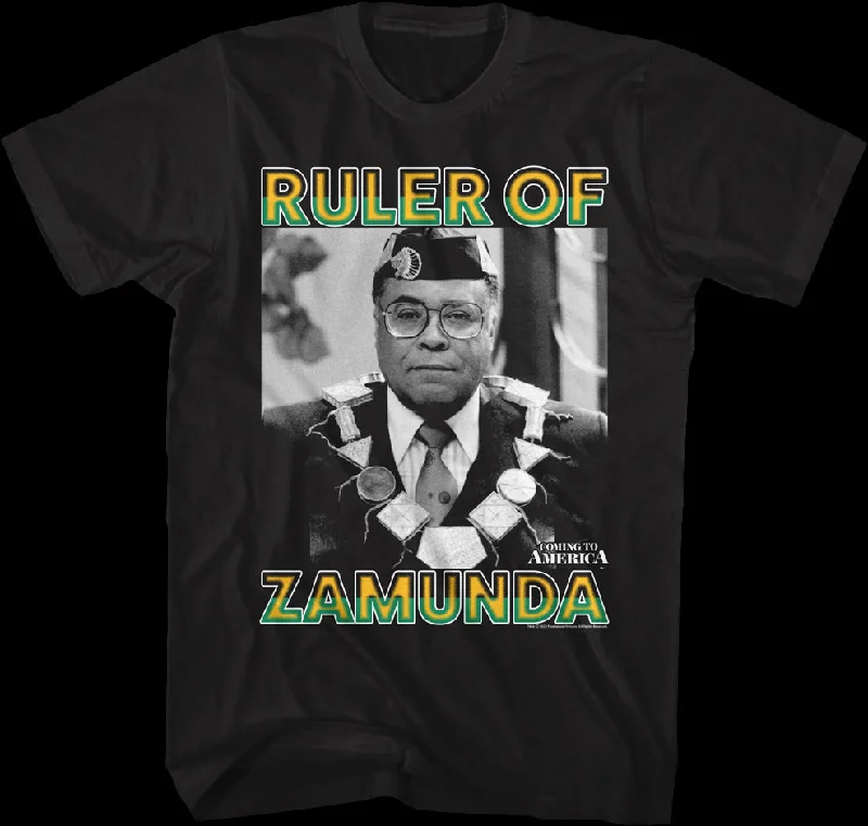 Ruler Of Zamunda Coming To America T-Shirt