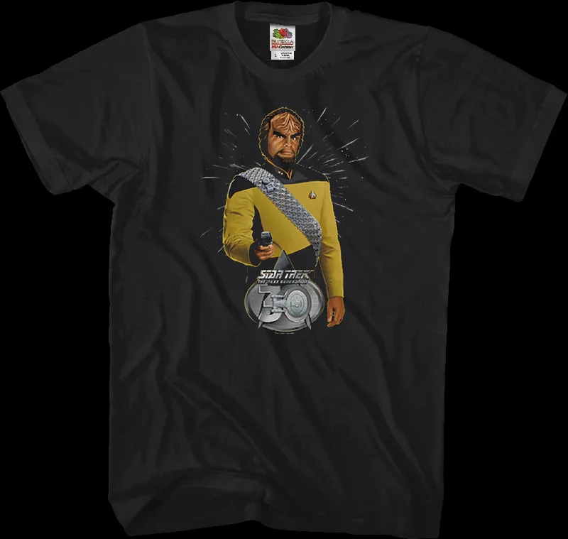 Worf 30th Anniversary Star Trek The Next Generation T-Shirt