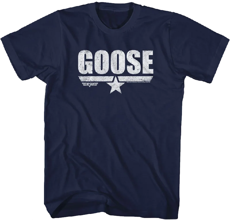 Distressed Top Gun Goose T-Shirt