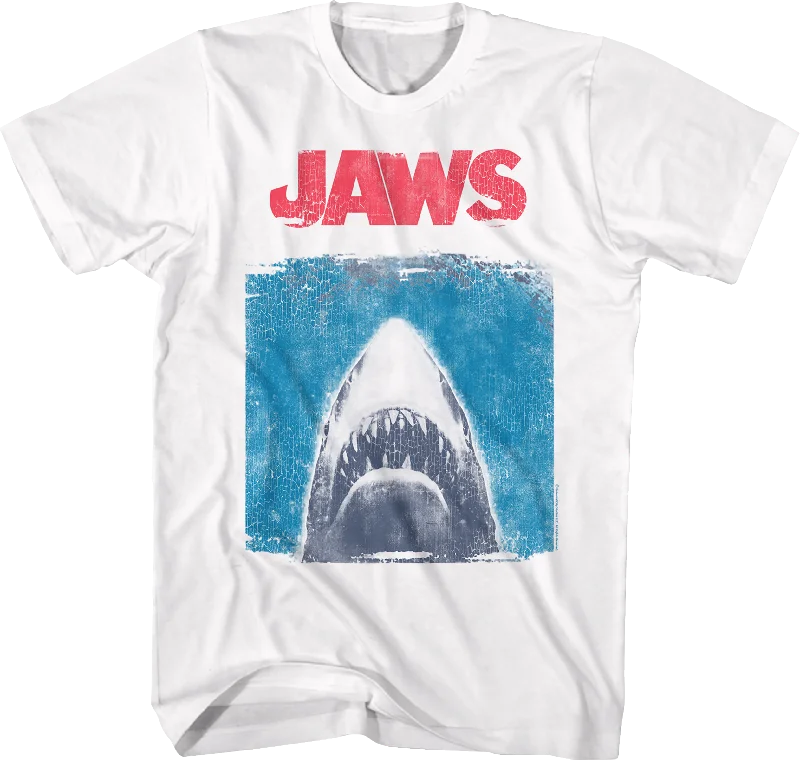 Great White Shark Sketch Jaws T-Shirt