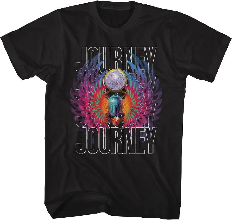 Scarab Beetle In Motion Journey T-Shirt