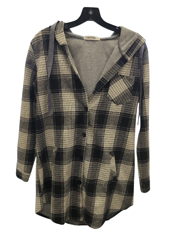 Jacket Other By Grace Karin In Plaid Pattern, Size: S