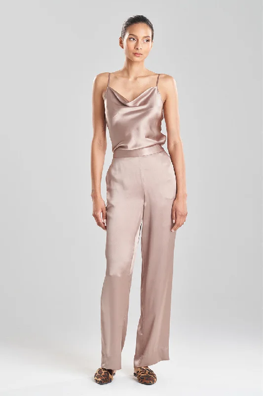 Key Essentials Silk Wide Leg Pants