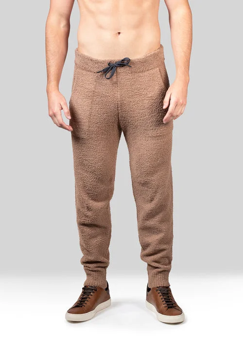 Akio Fleece Chenille Jogger Pants