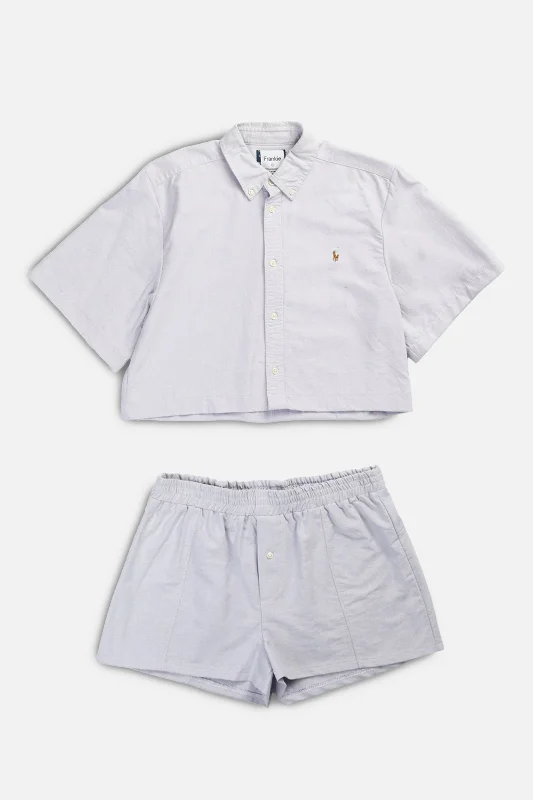 Rework Oxford Shorts Set - M