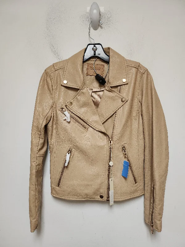 Jacket Leather By Blanknyc In Tan, Size: Xs