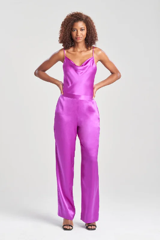 Key Essentials Silk Wide Leg Pants