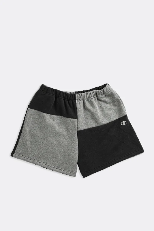 Rework Champion Patchwork Sweatshorts - XS, S, M, L