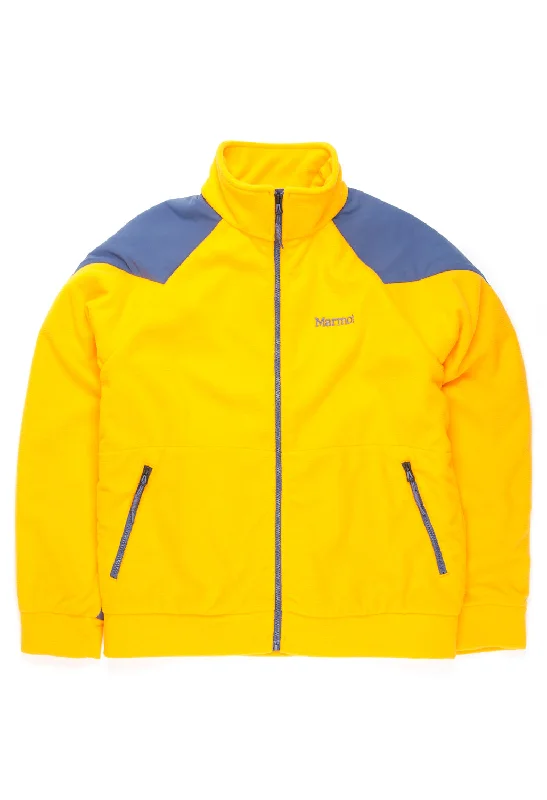 Marmot Better Polar Alpinist Fleece Jacket - Solar / Blue Indigo