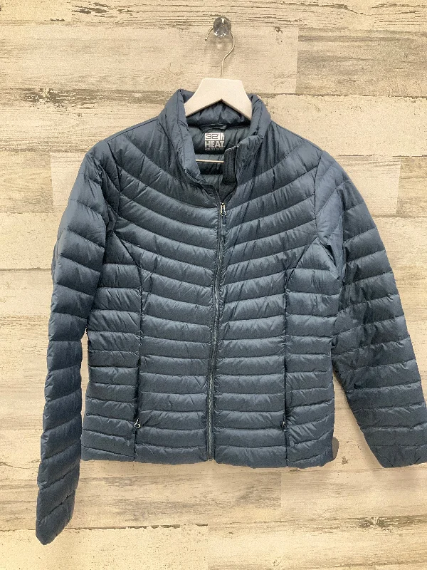 Jacket Puffer & Quilted By 32 Degrees In Teal, Size: S