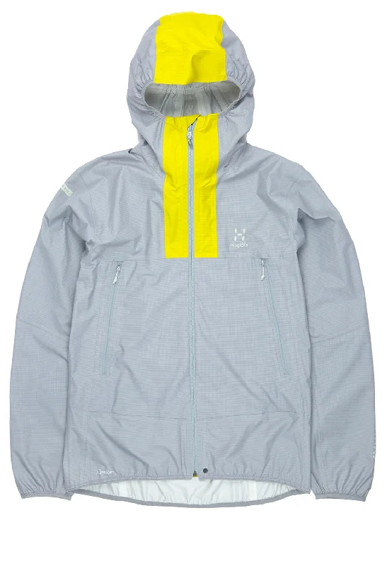 Haglofs Men's L.I.M Proof Jacket - Concrete / Aurora