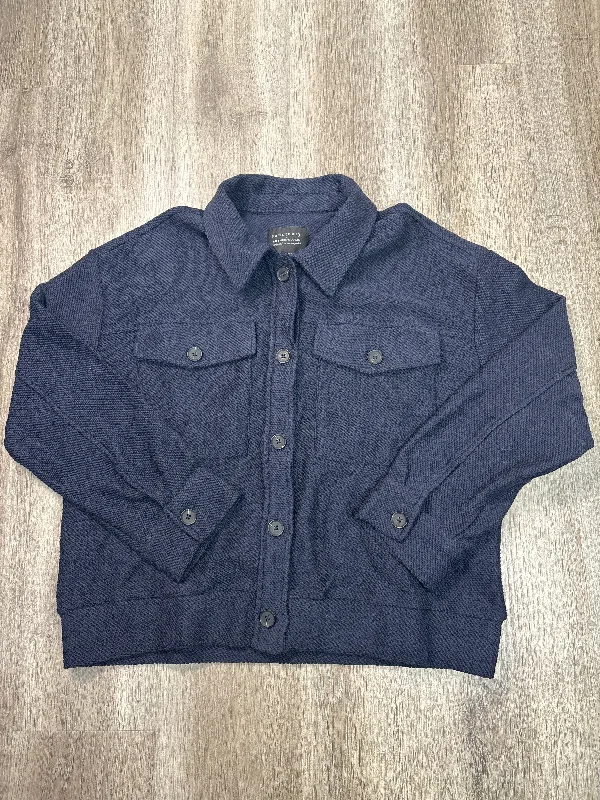 Jacket Shirt By Sanctuary In Blue, Size: Xl