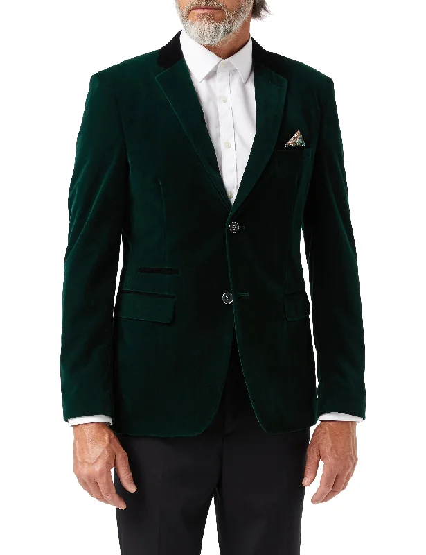 MAK - Green Soft Velvet Dinner Jacket