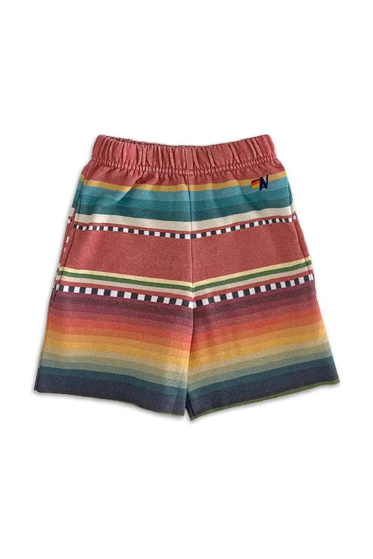 KID'S TULUM SWEATSHORTS - RED