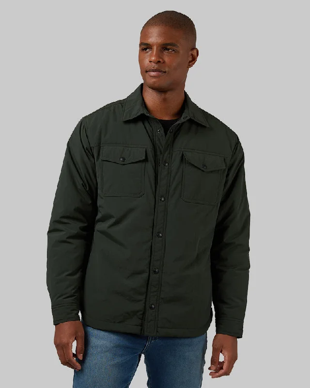 MEN'S COMMUTER TECH FLEECE-LINED SHIRT JACKET