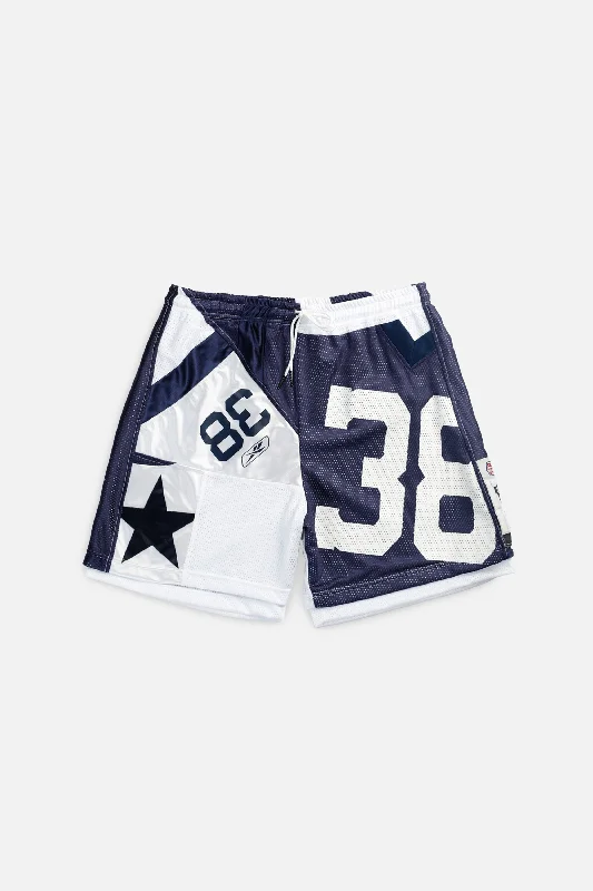 Unisex Rework Dallas Cowboys NFL Jersey Shorts - XL