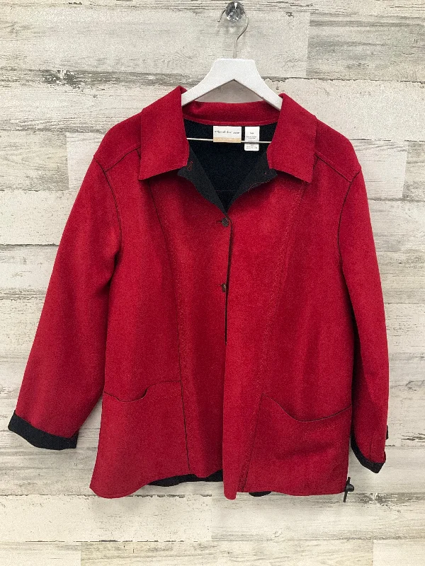 Jacket Other By Alfred Dunner In Red, Size: 16