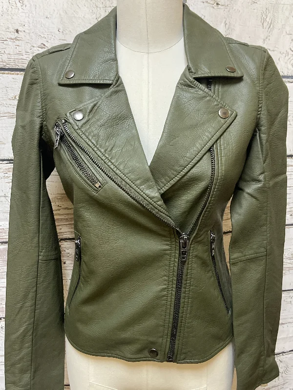 Jacket Moto By Blanknyc In Green, Size: Xs