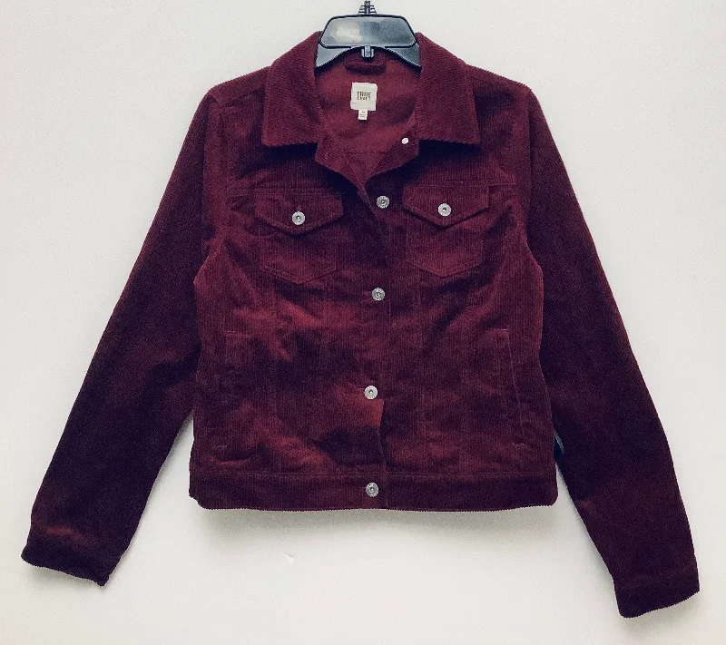 Jacket Other By True Craft In Maroon, Size: M