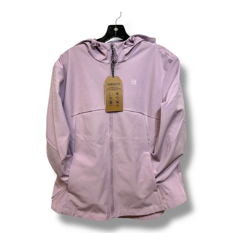 Jacket Windbreaker By Avalanche In Purple, Size: L