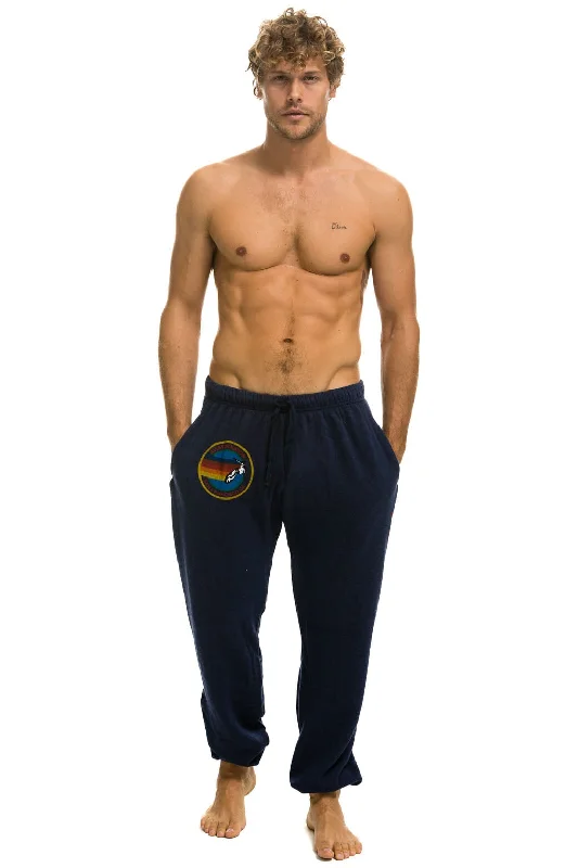 AVIATOR NATION SAN FRANCISCO SWEATPANTS - NAVY