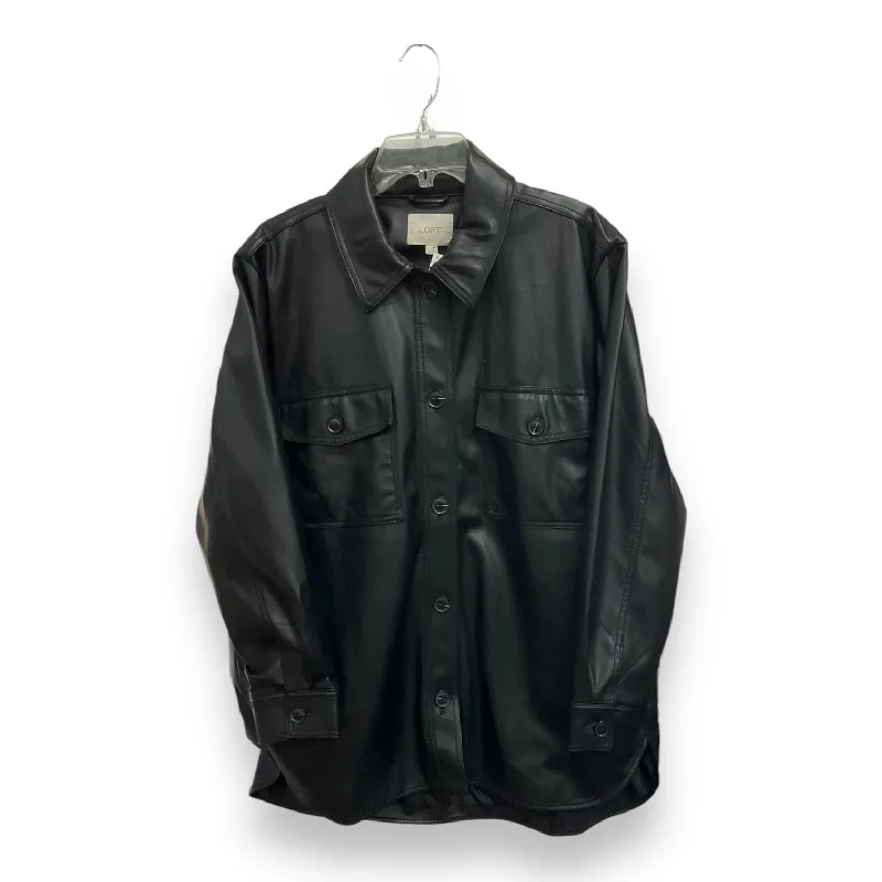 Jacket Other By Loft In Black, Size: Xl